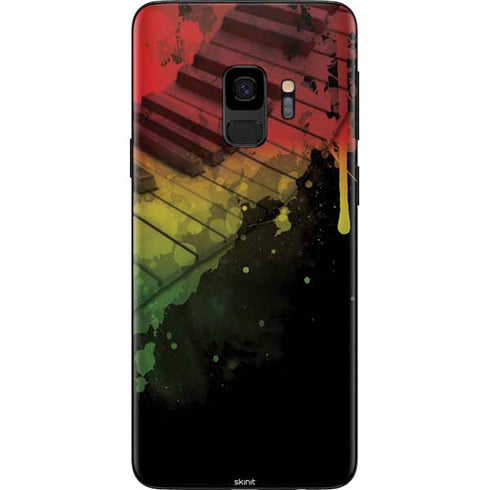 Rasta Color Keys Galaxy S9 Skin